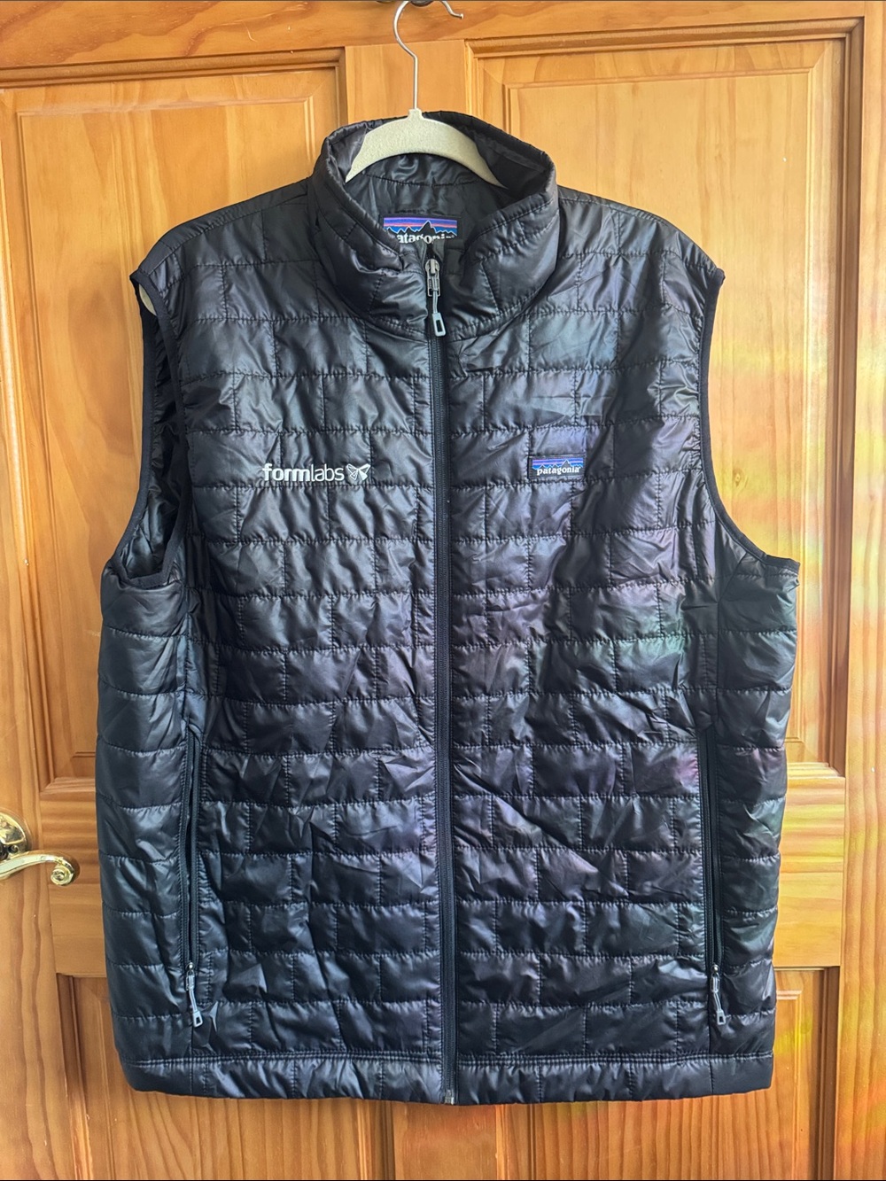 Patagonia Black Quilted Insulated Men's Vest